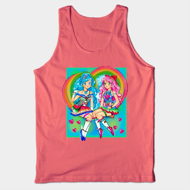 Decora Kei Girls Tank Top by MarielaArtShop